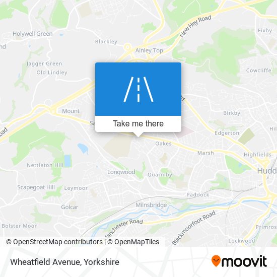 Wheatfield Avenue map