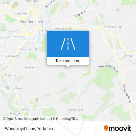 Wheatroyd Lane map