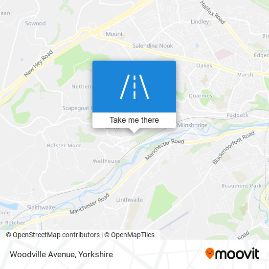 Woodville Avenue map