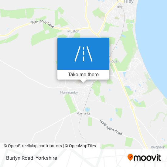 Burlyn Road map