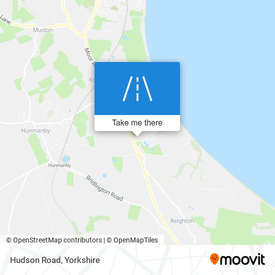 Hudson Road map