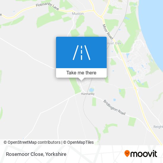 Rosemoor Close map