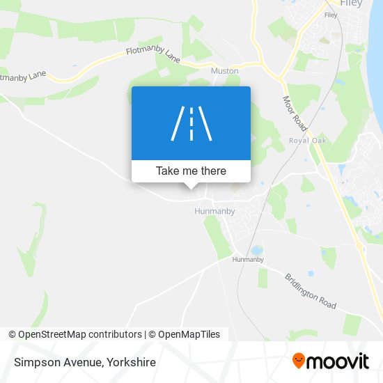 Simpson Avenue map