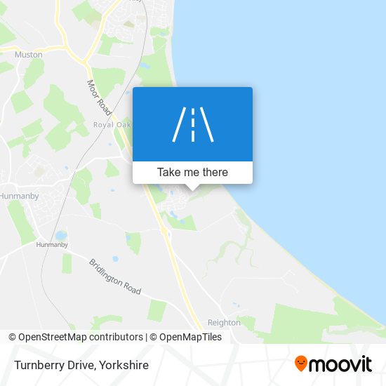 Turnberry Drive map