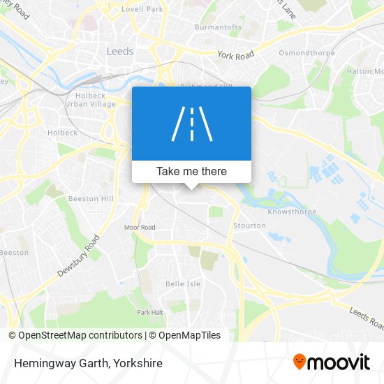 Hemingway Garth map