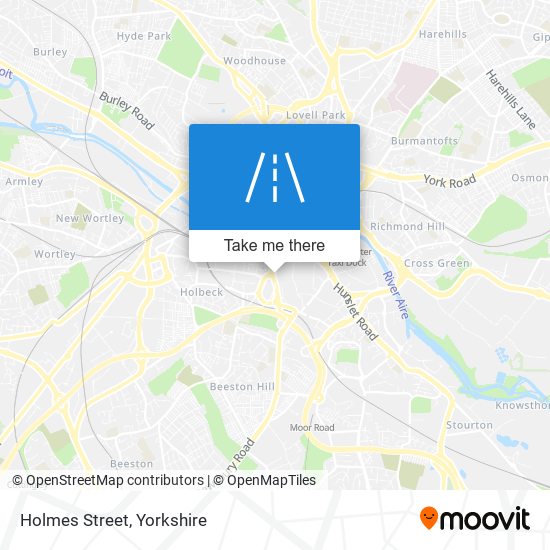 Holmes Street map