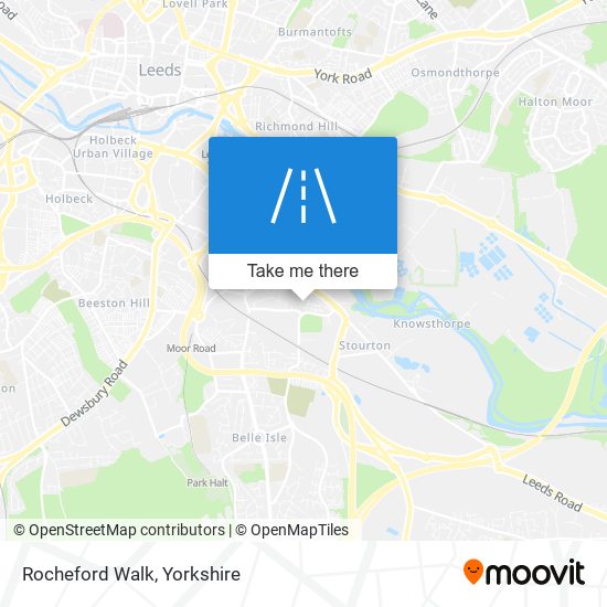 Rocheford Walk map