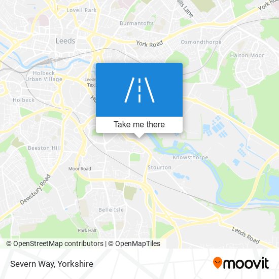Severn Way map