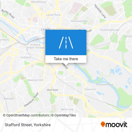 Stafford Street map