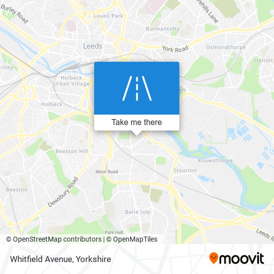 Whitfield Avenue map