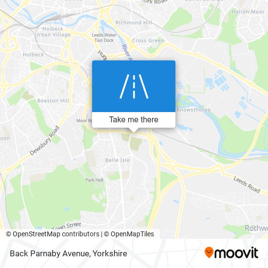 Back Parnaby Avenue map