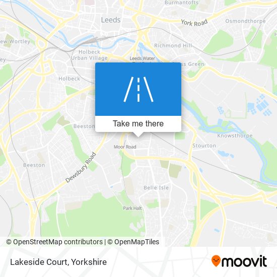 Lakeside Court map