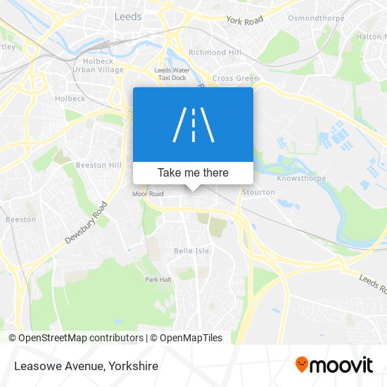 Leasowe Avenue map