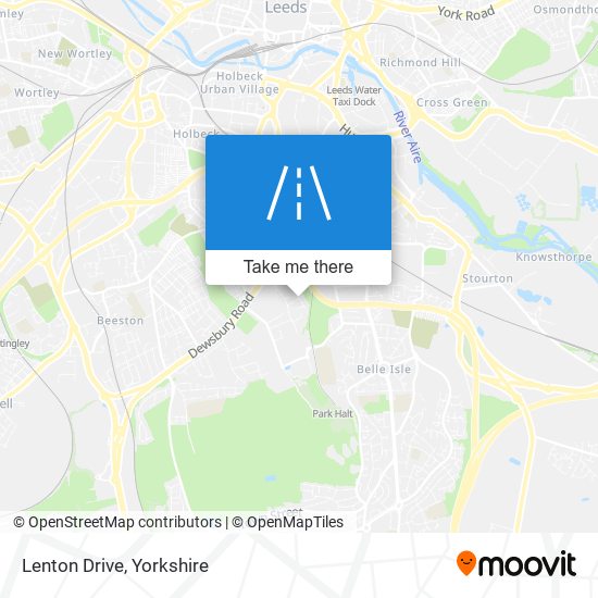 Lenton Drive map