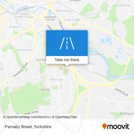 Parnaby Street map
