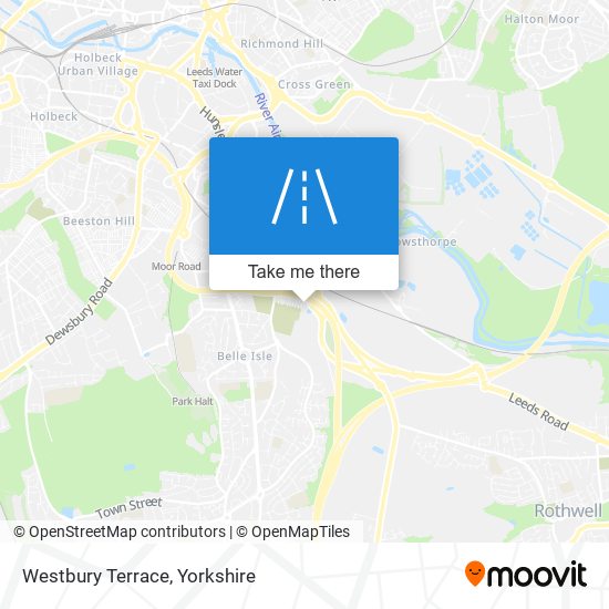 Westbury Terrace map