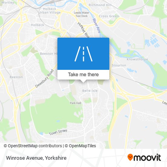 Winrose Avenue map