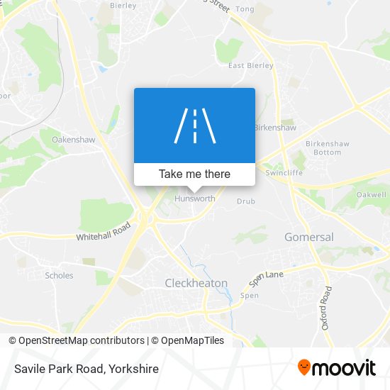 Savile Park Road map