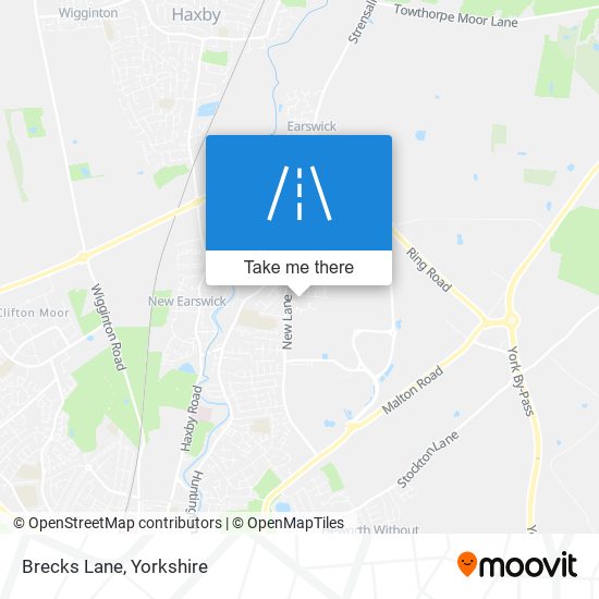 Brecks Lane map
