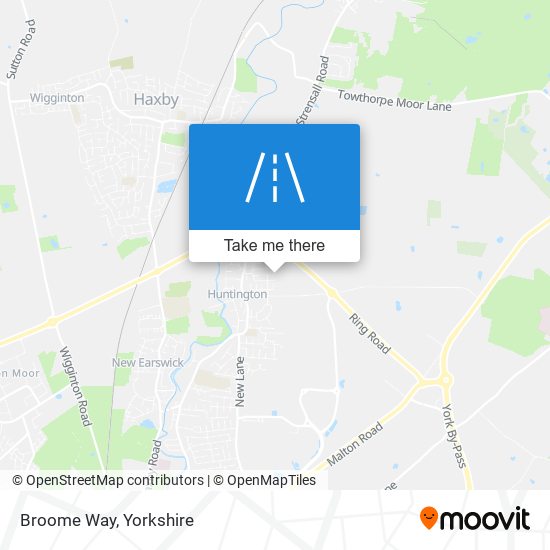 Broome Way map