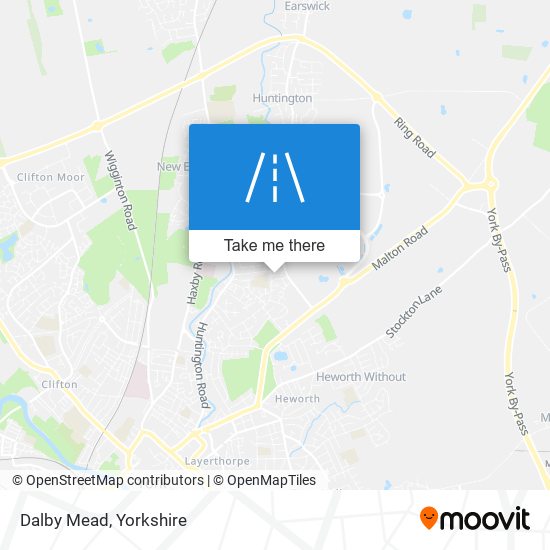 Dalby Mead map