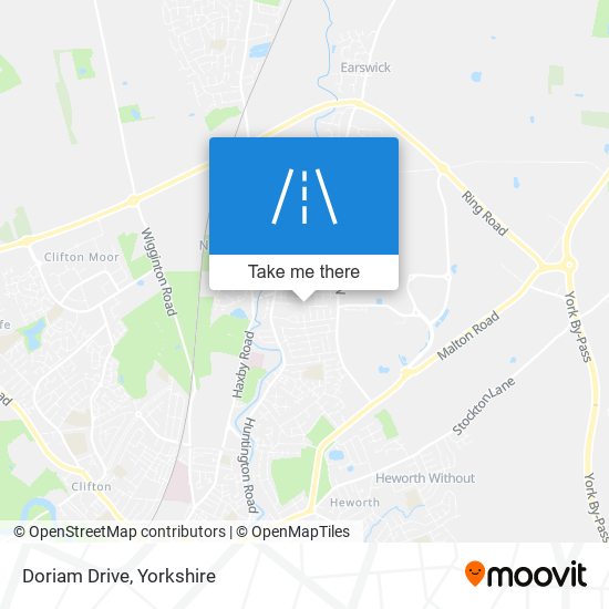 Doriam Drive map