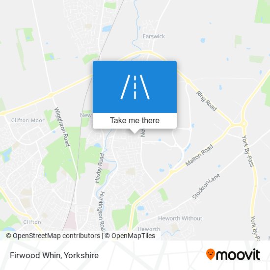 Firwood Whin map