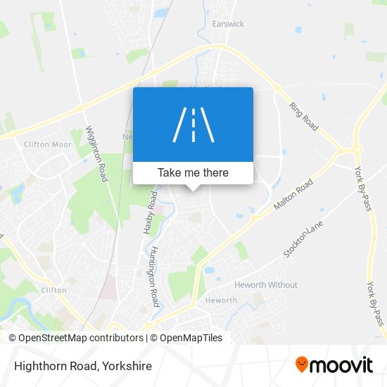 Highthorn Road map