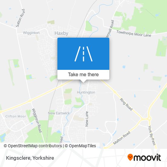 Kingsclere map
