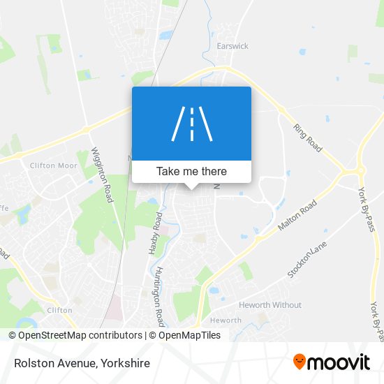Rolston Avenue map