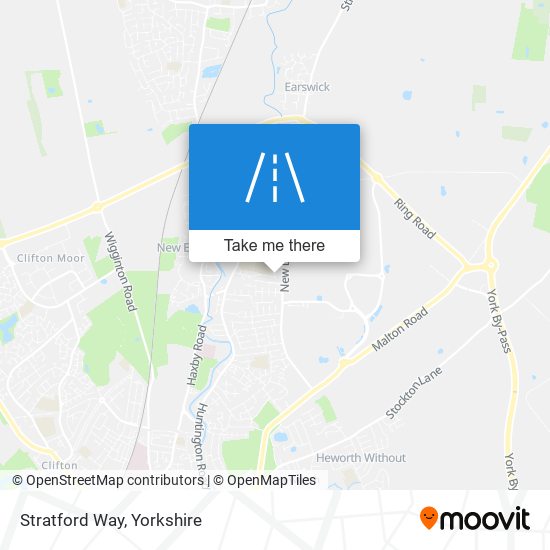 Stratford Way map