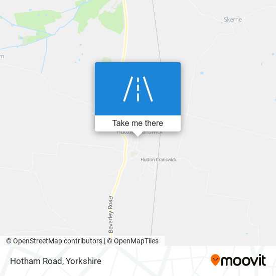 Hotham Road map