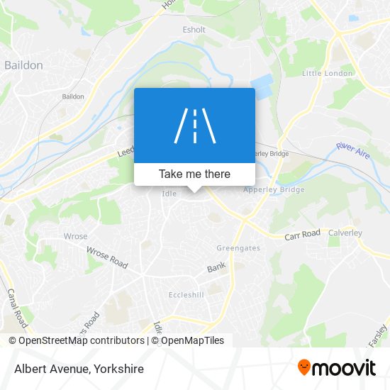 Albert Avenue map