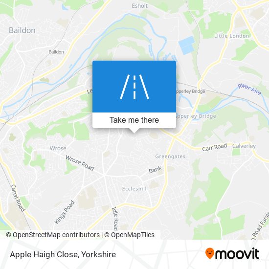 Apple Haigh Close map