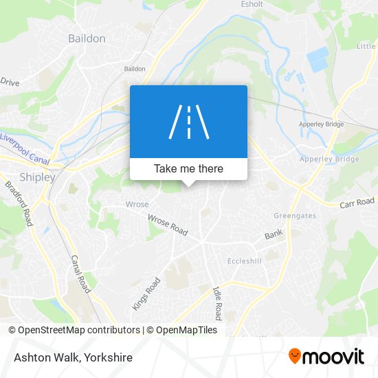 Ashton Walk map