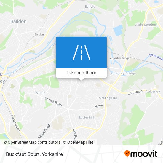 Buckfast Court map
