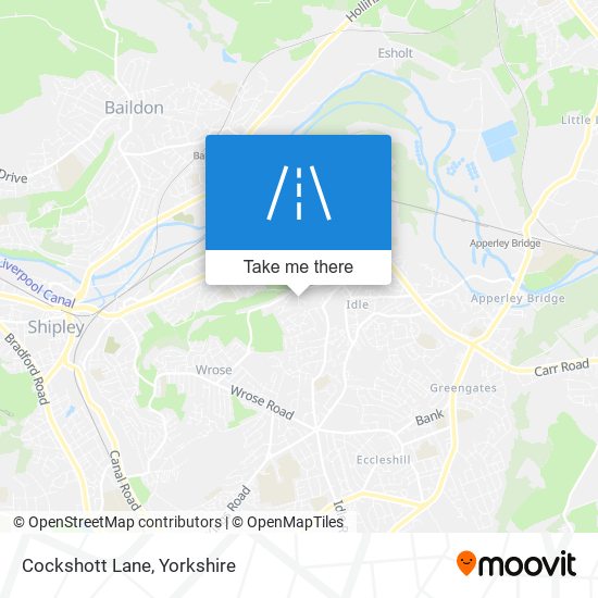 Cockshott Lane map