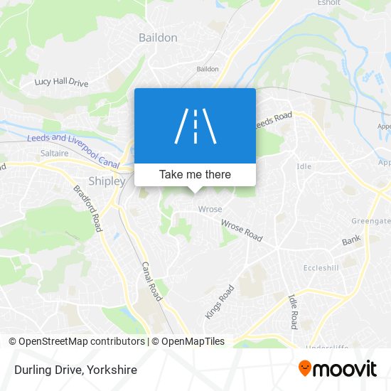 Durling Drive map