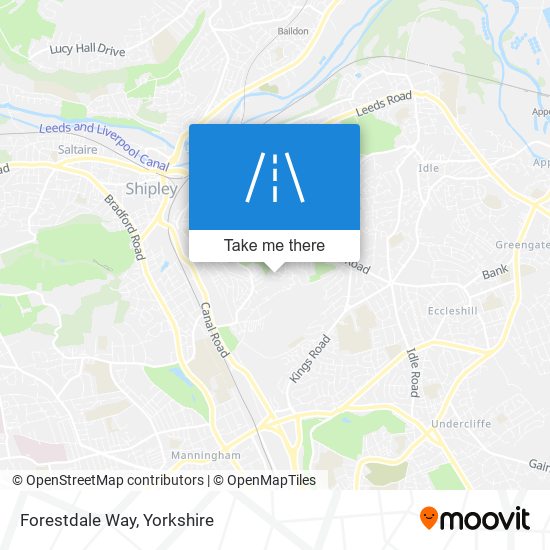 Forestdale Way map