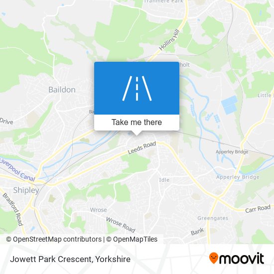 Jowett Park Crescent map