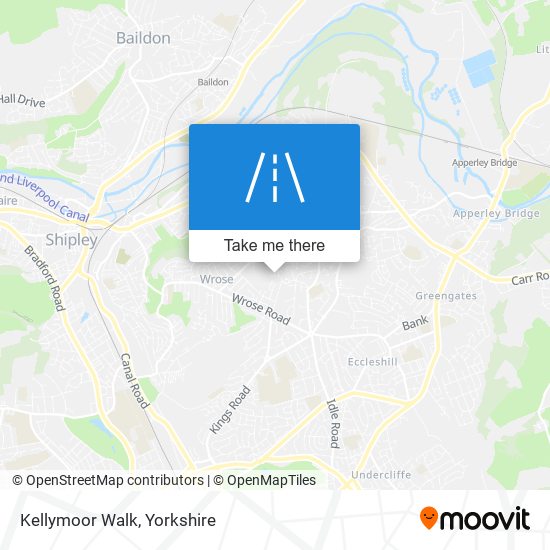 Kellymoor Walk map