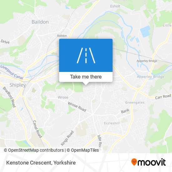Kenstone Crescent map
