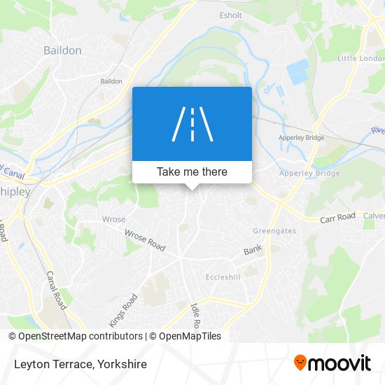 Leyton Terrace map