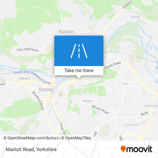 Marlott Road map