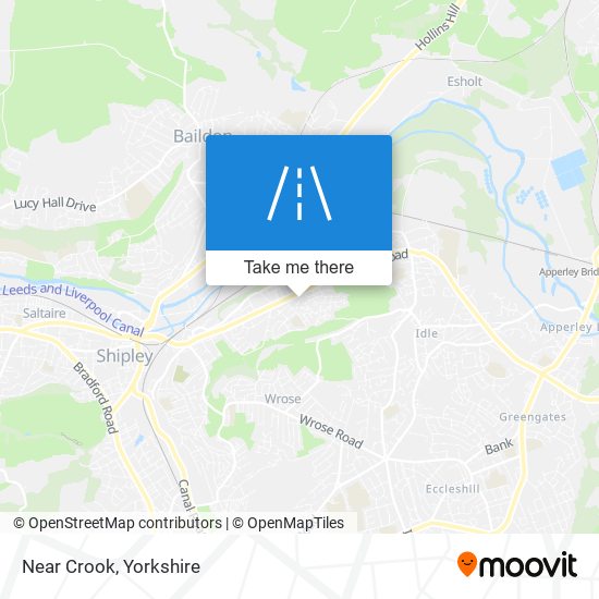 Near Crook map