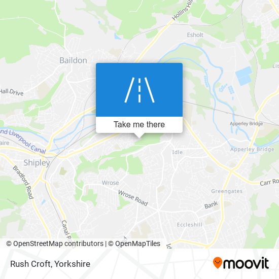 Rush Croft map