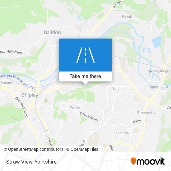 Straw View map