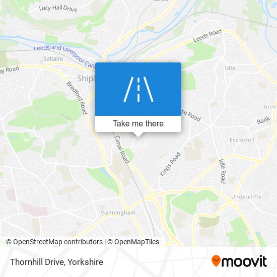 Thornhill Drive map
