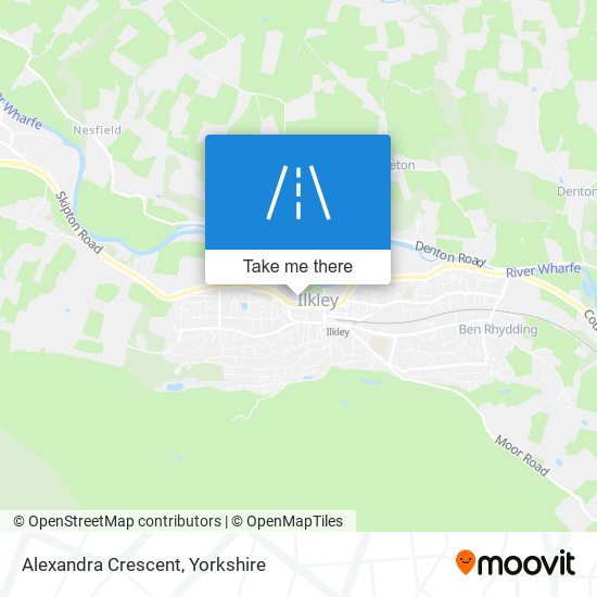 Alexandra Crescent map