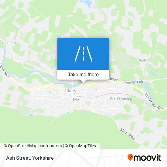 Ash Street map